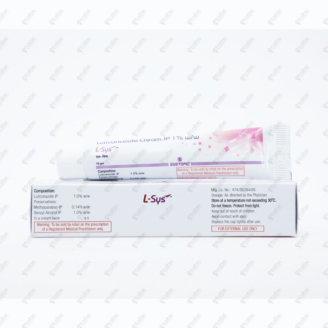 L SYS Cream 10gm