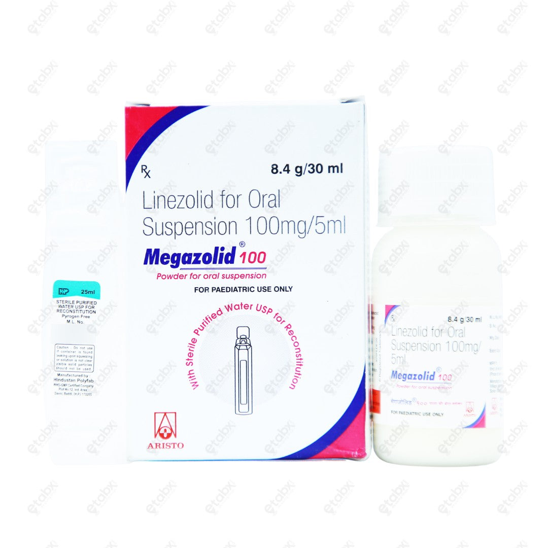 Megazolid 100mg Oral Suspension 30ml