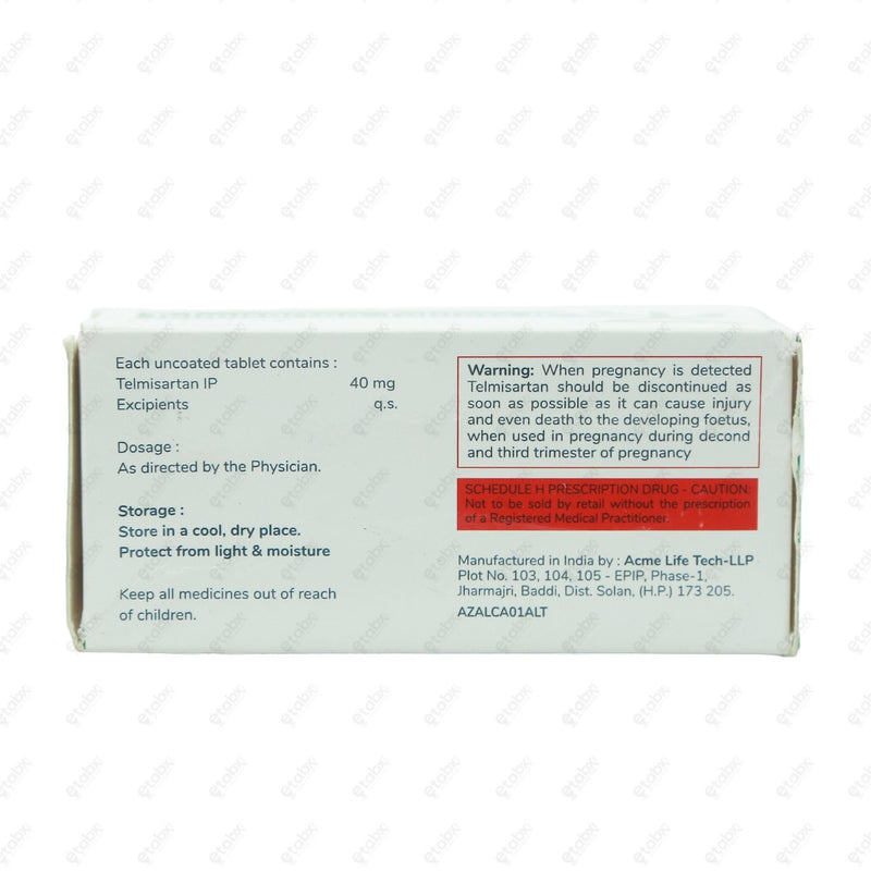 AZTEL 40mg Tablet 15's