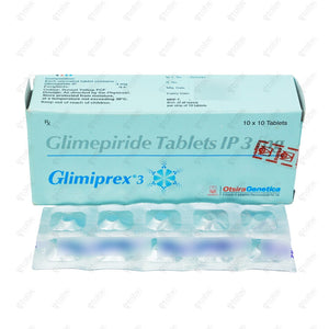 Glimiprex 3mg Tablet 10's