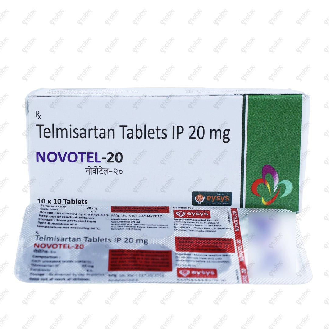 NOVOTEL 20mg Tablets 10's