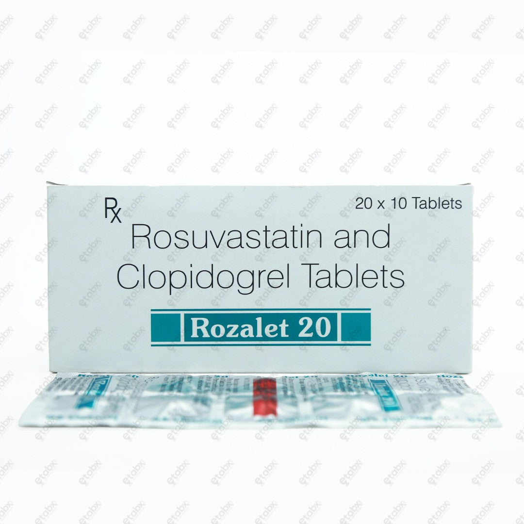 Rozalet 20mg Tablets 10's