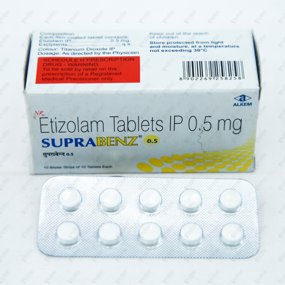 Suprabenz 0.50mg Tablet 10's