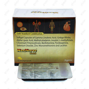 Maxnerve Gold Softgel 10's