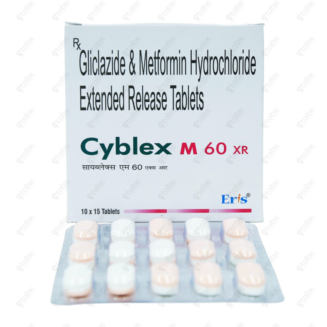 Cyblex M XR 60mg Tablet 15's