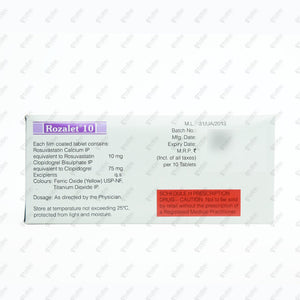 Rozalet 10mg Tablet 10's