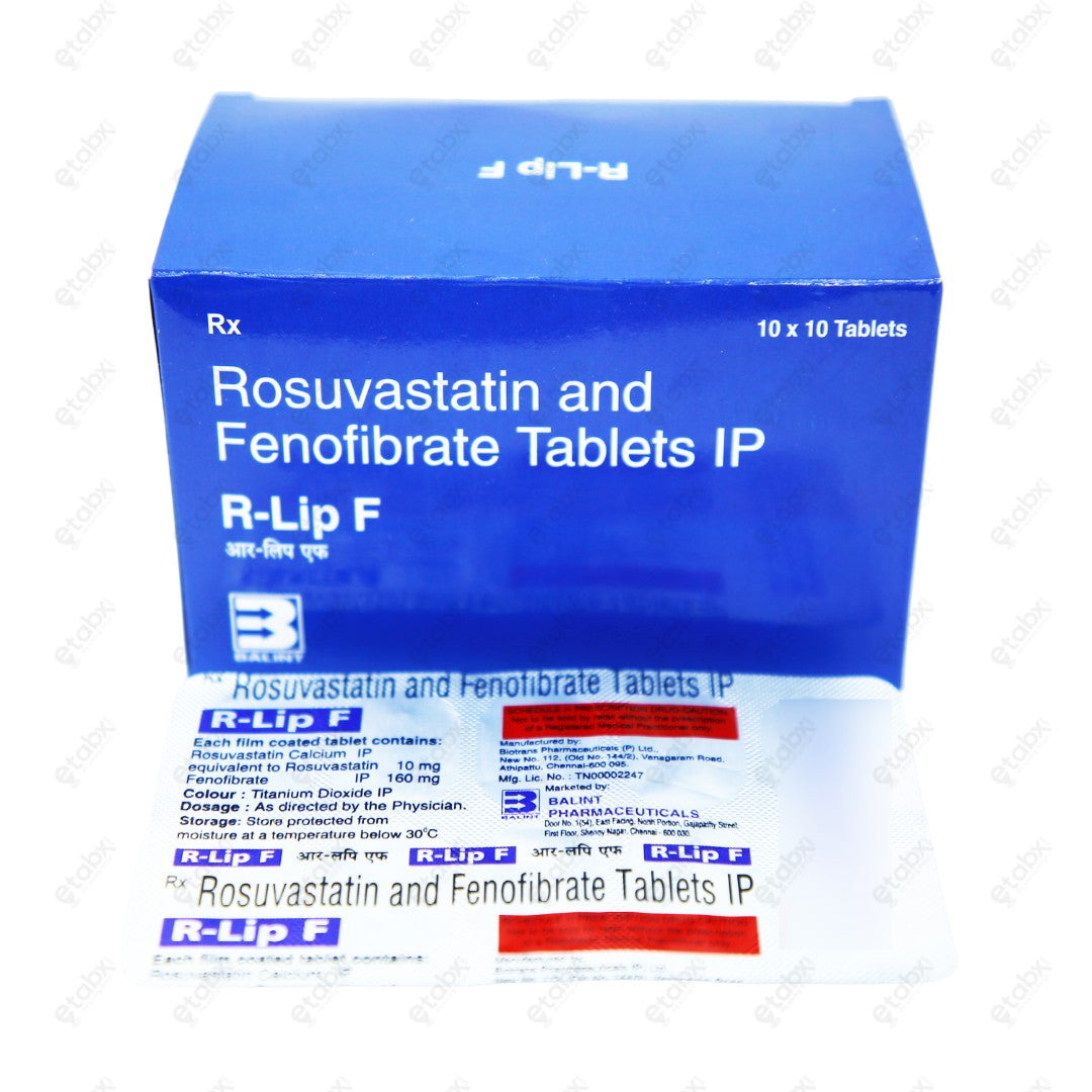 R Lip F 10 Tablet 10's