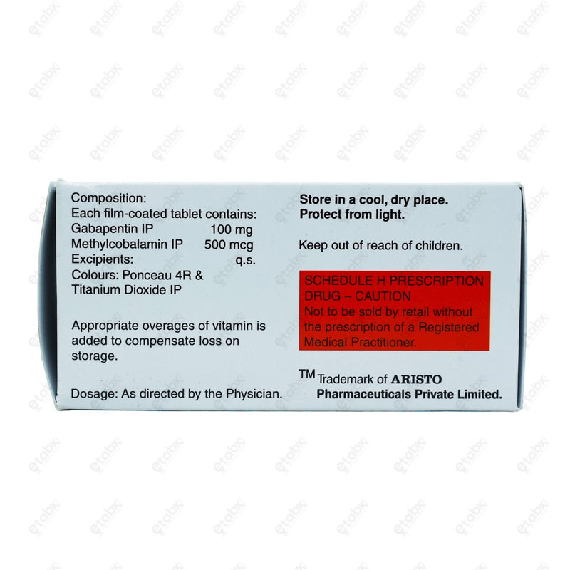 GABANEURON 100mg Tablet 15
