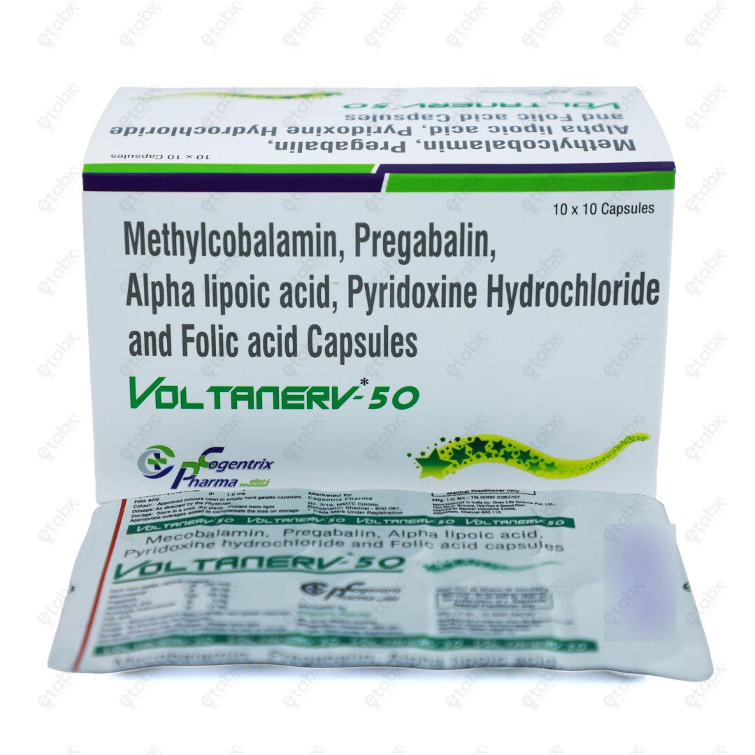 Voltanerv 50MG Tablet 10's