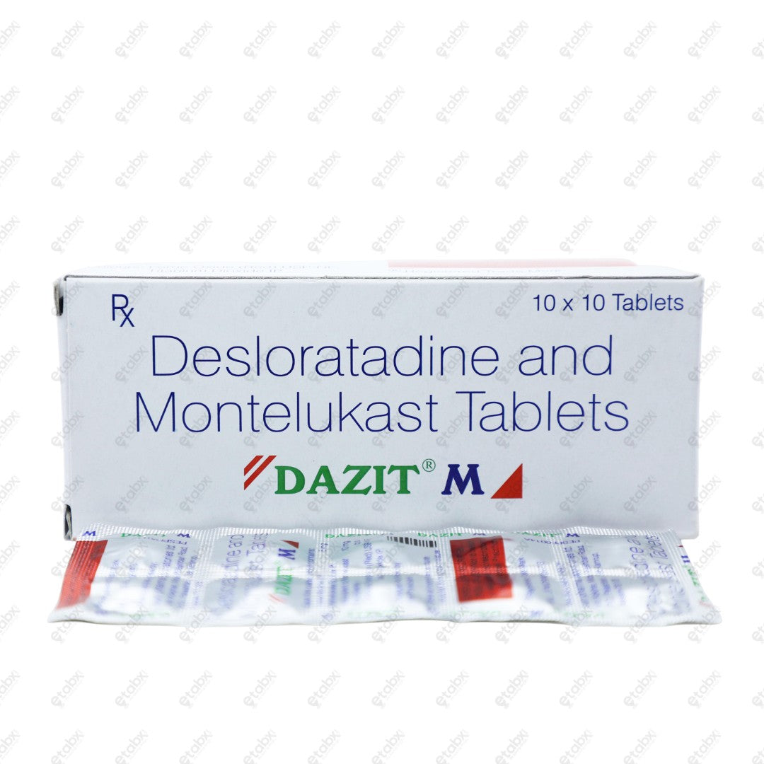 Dazit M Tablet 10's