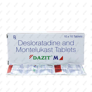 Dazit M Tablet 10's