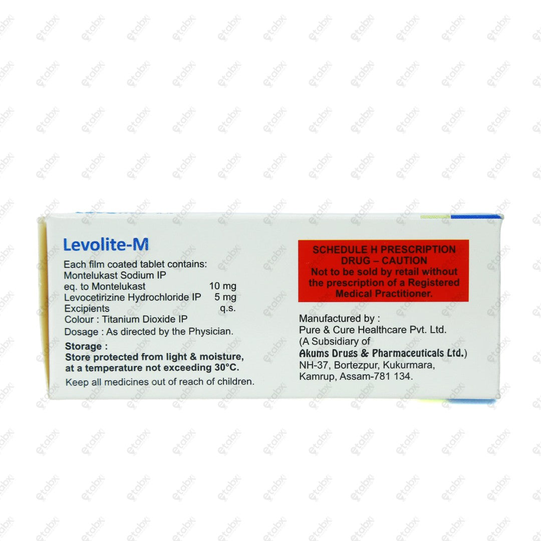 Levolite M Tablet 10's