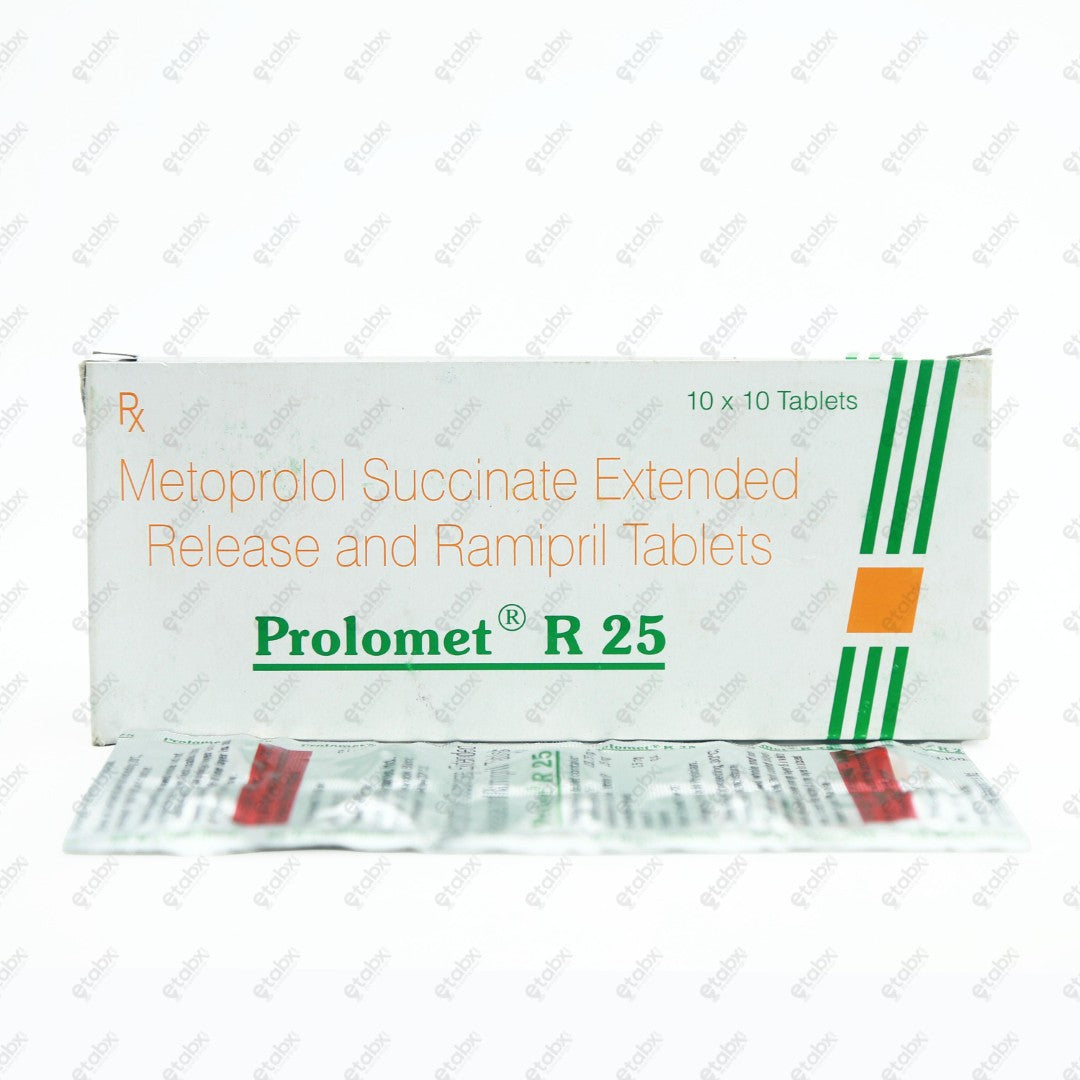 Prolomet R 25mg Tablet 10'S