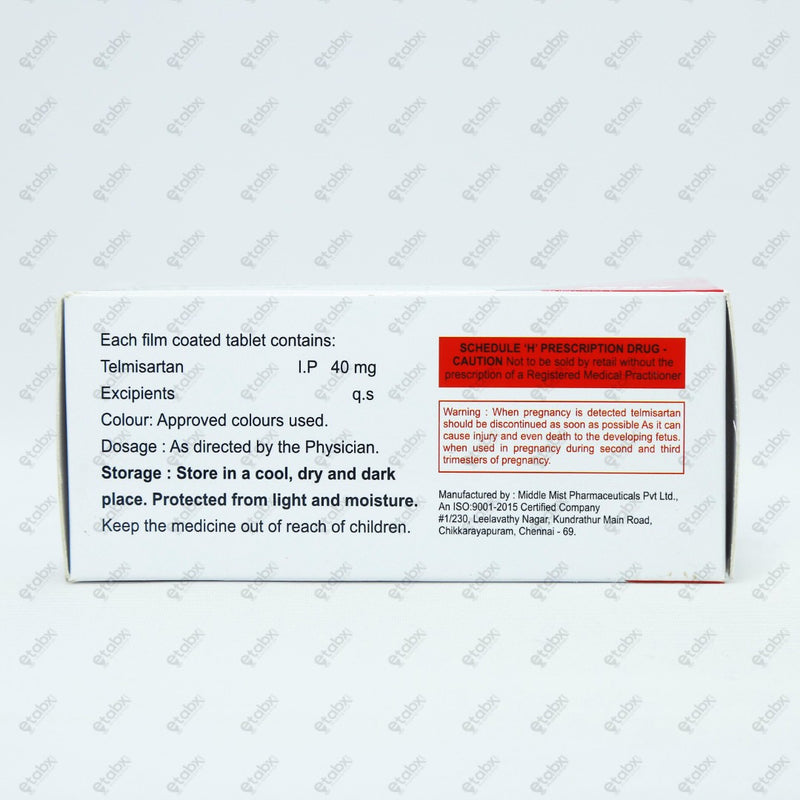 Pressdose 40mg Tablet 10s