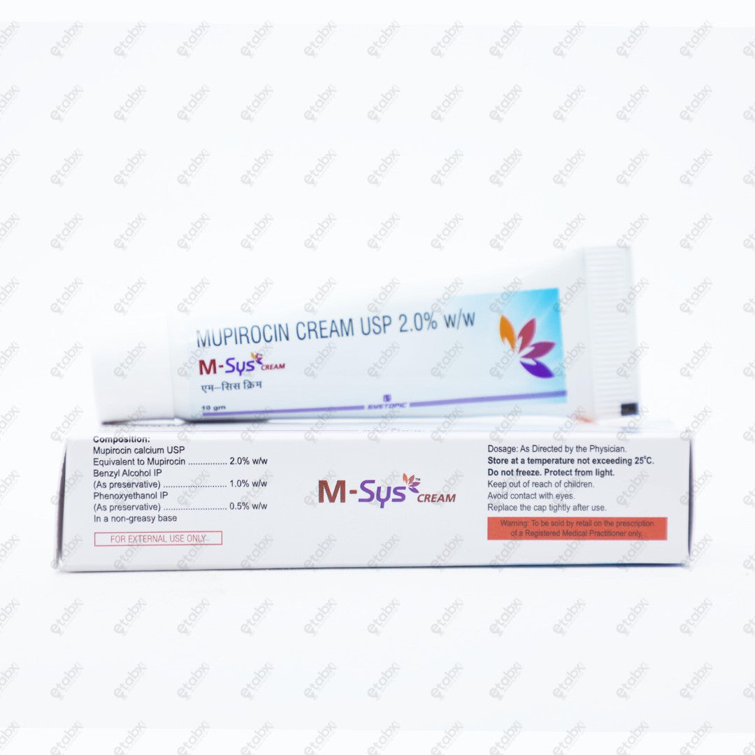 M SYS Cream 10gm