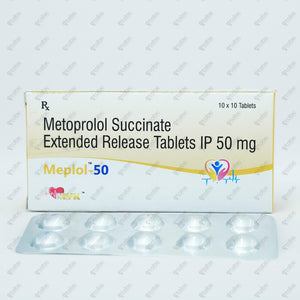 MEPLOL 50mg Tablet