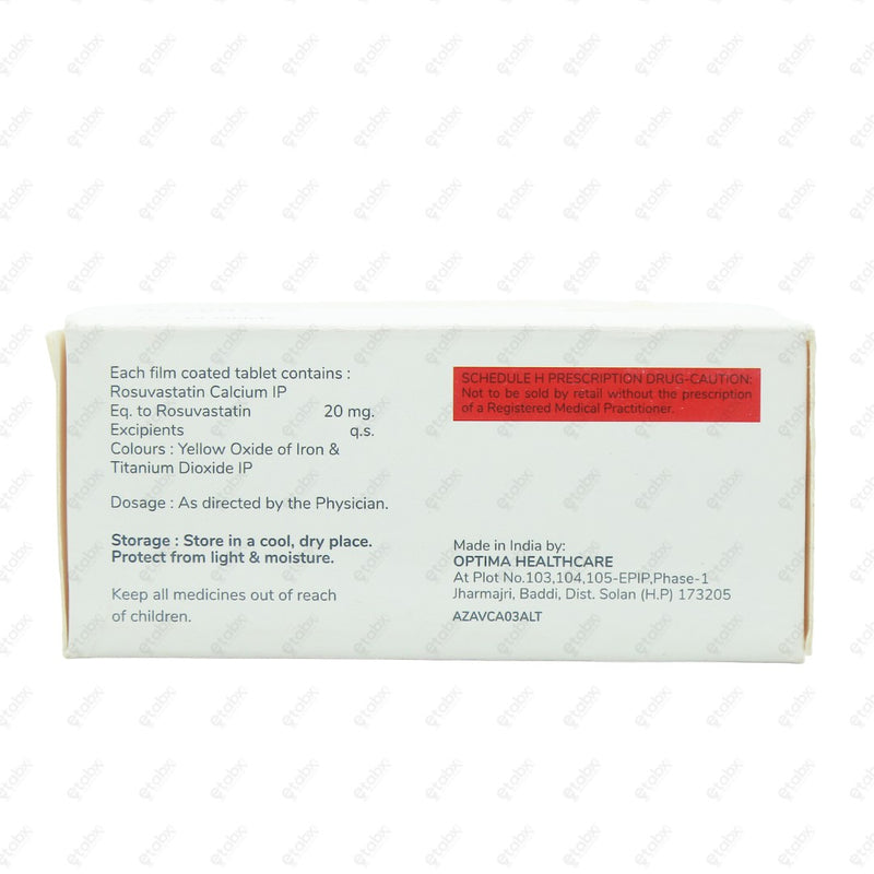 Azuvas 20mg Tablet 10's