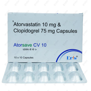 Atorsave CV Capsule 10's
