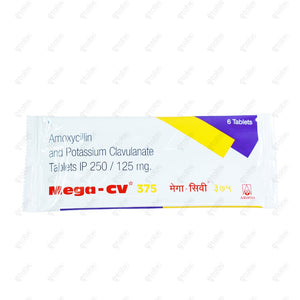 Mega CV 375mg Tablet 6's