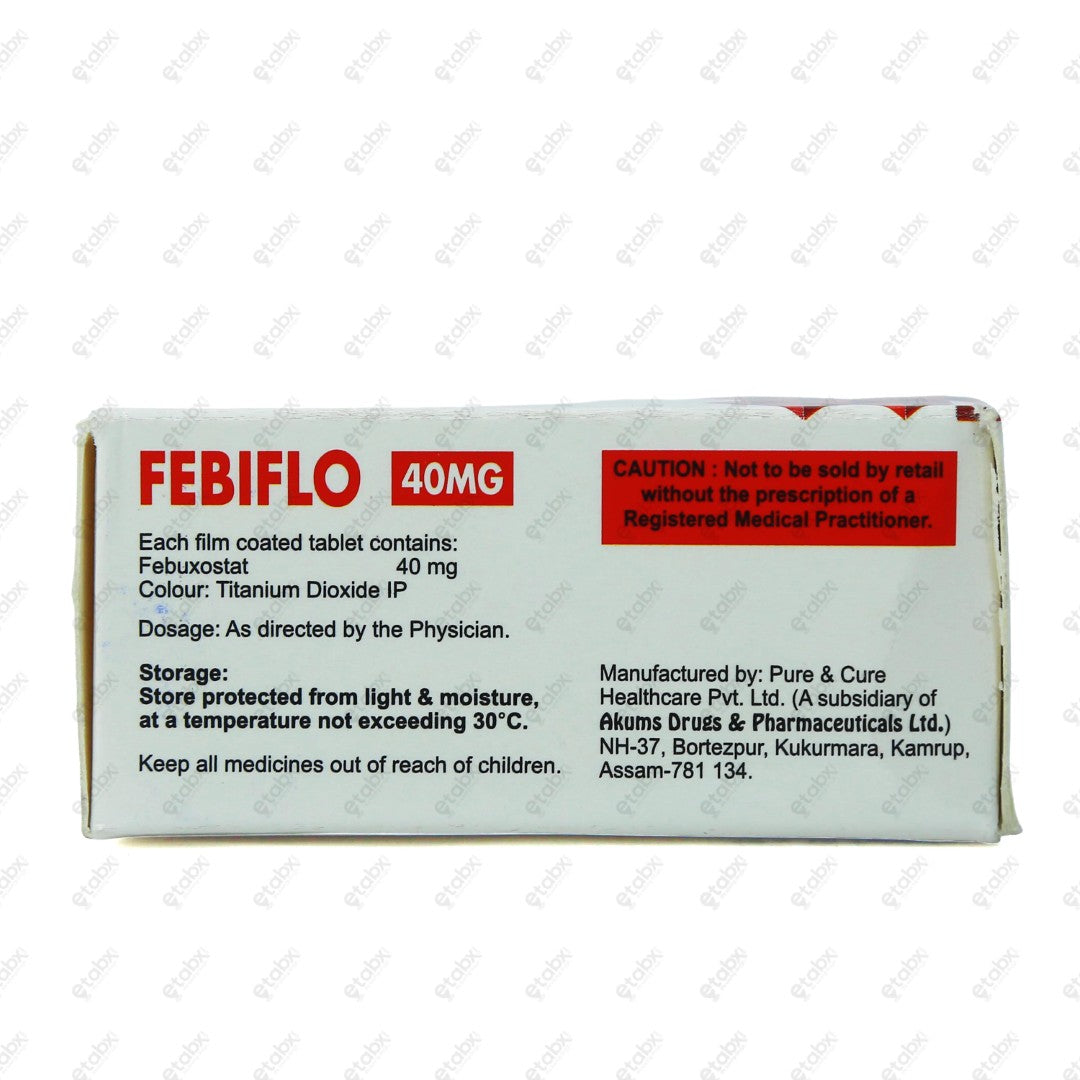 FEBIFLO 40mg Tablet 10's