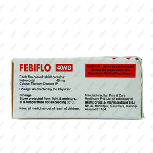 FEBIFLO 40mg Tablet 10's