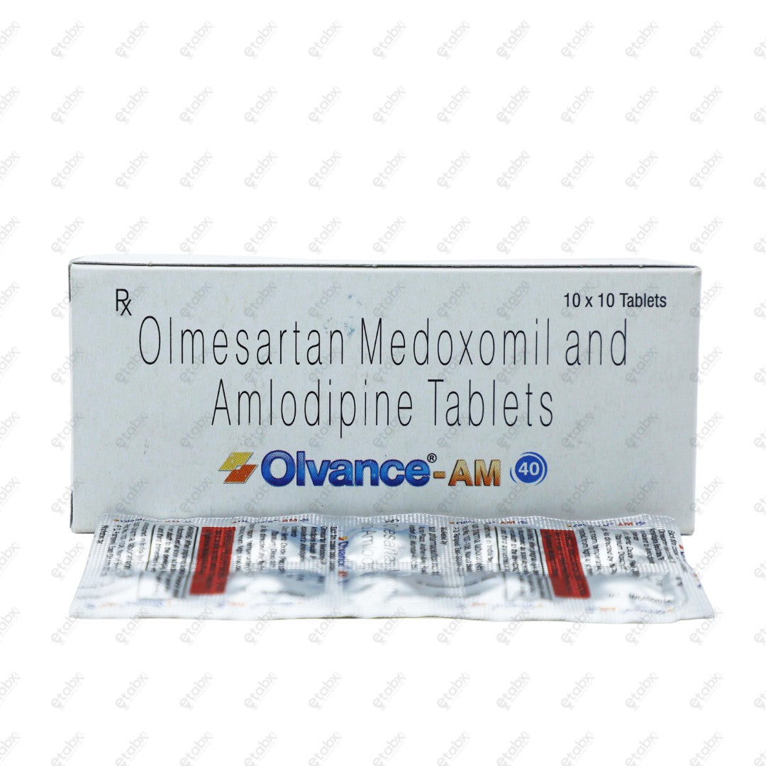 Olvance AM 40mg Tablet 10's