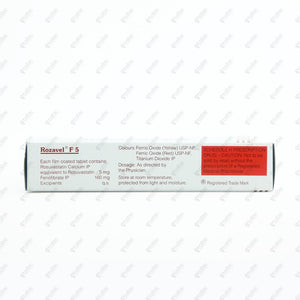 Rozavel F 5mg Tablet 10's