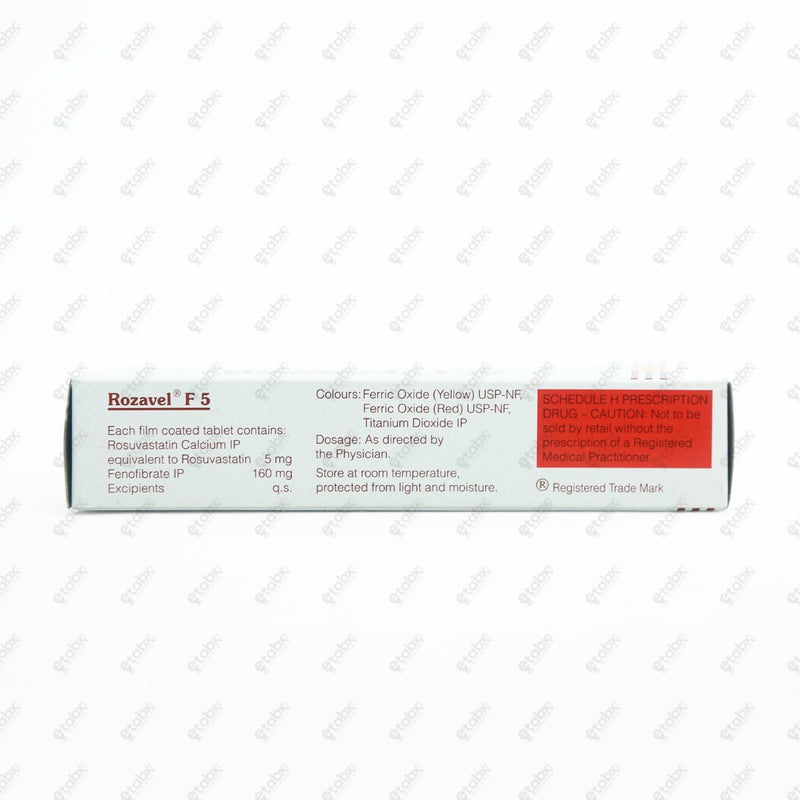 Rozavel F 5mg Tablet 10's