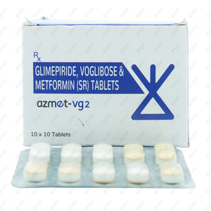 Azmet VG 2 Tablet 15's