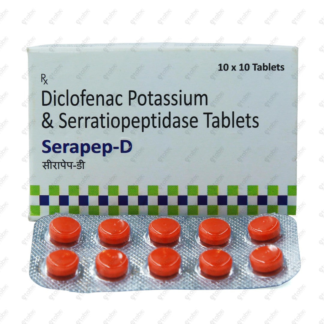 Serapep D Tablet 10's