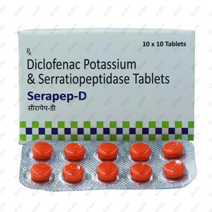 Serapep D Tablet 10's