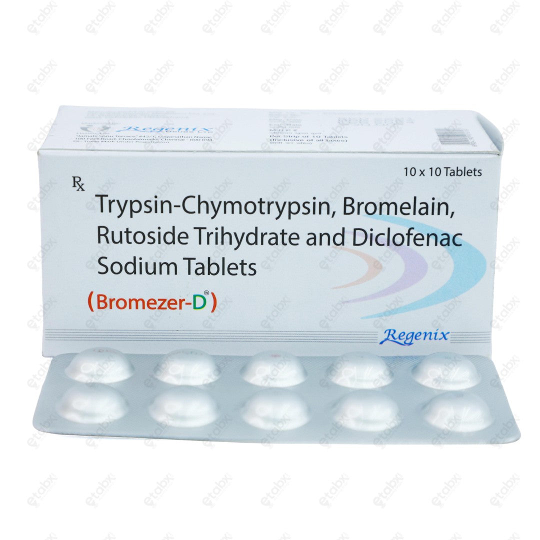 Bromezer D Tablet 10's