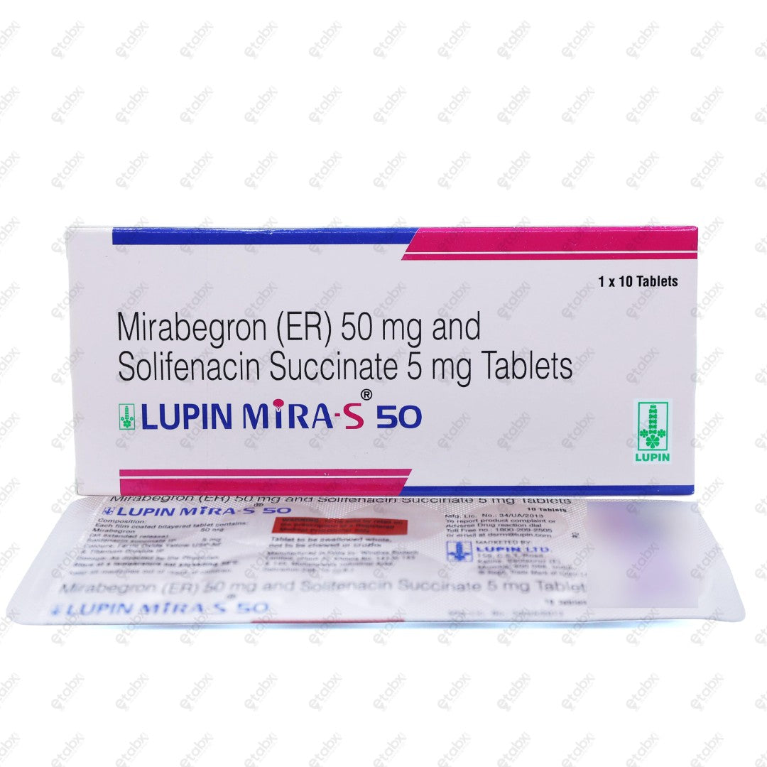 Lupin Mira S 50mg Tablet 10's