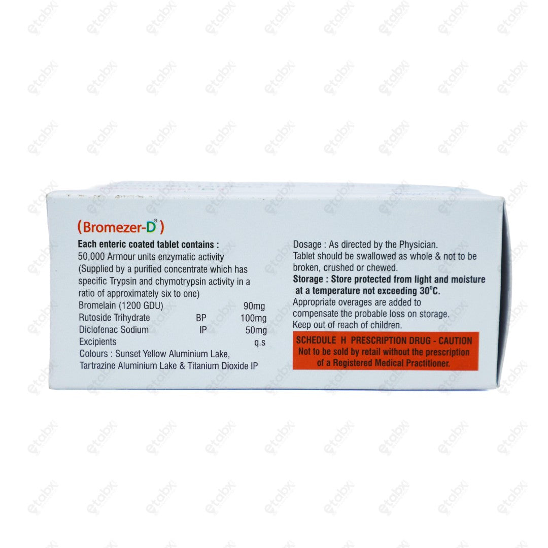 Bromezer D Tablet 10's