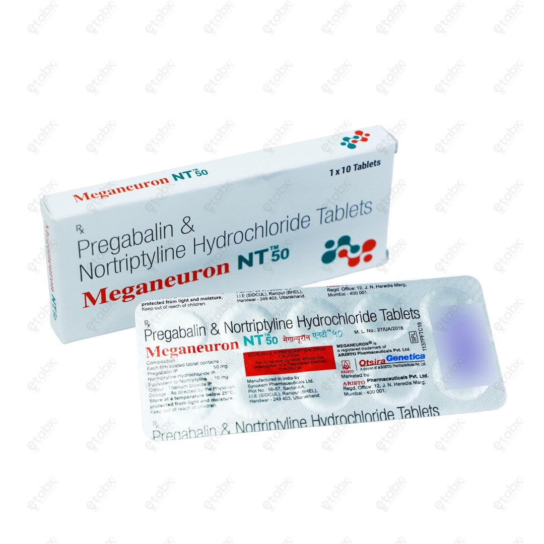 Meganeuron NT 50 Tablets 10'S