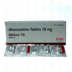Attera 18mg Tablet 10's