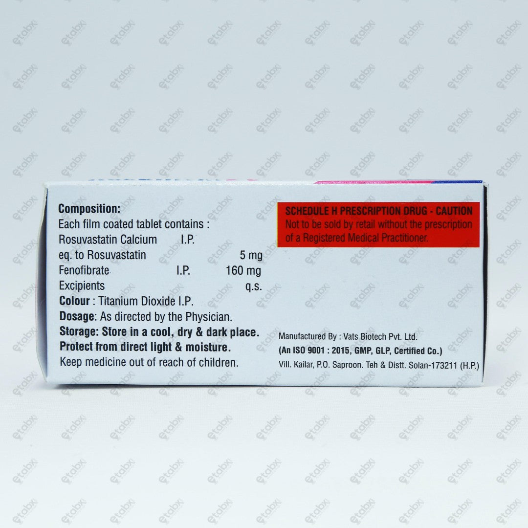 Rosumyk F 5mg Tablet 10's