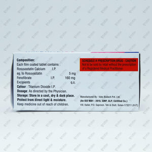 Rosumyk F 5mg Tablet 10's