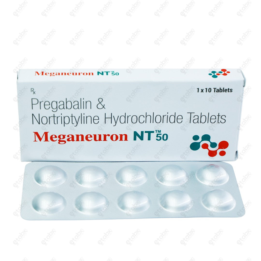 Meganeuron NT 50 Tablets 10'S