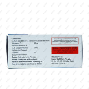 Teldawn Beta 40/25 Tablet 10's