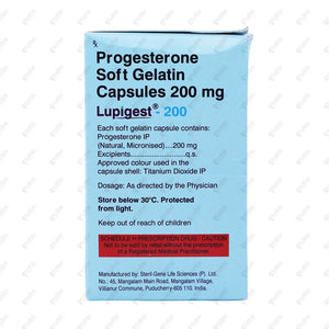 Lupigest 200mg Tablets 10's