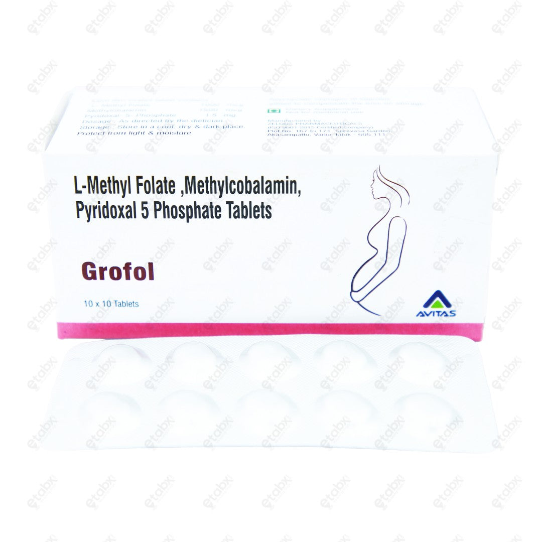 Grofol Tablets 10's