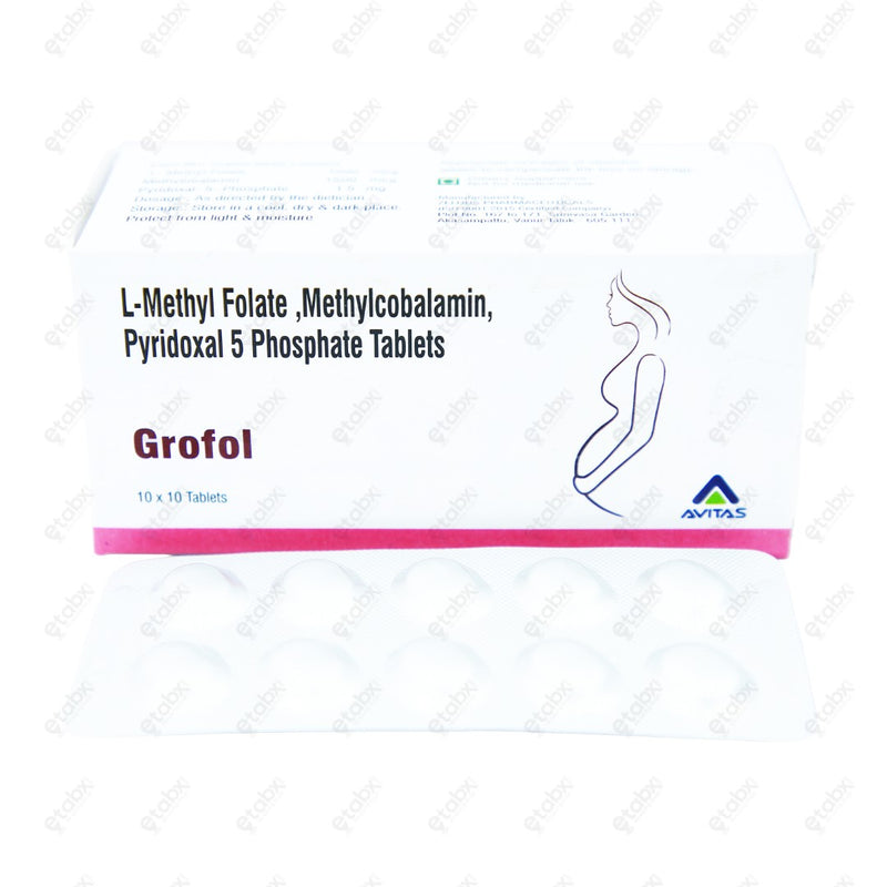 Grofol Tablets 10's