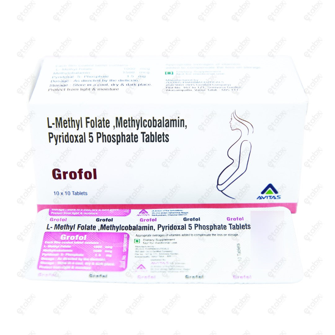 Grofol Tablets 10's