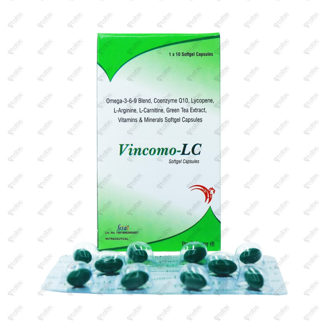 Vincomo LC Softgel Capsules 10's