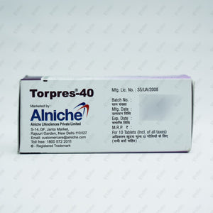 Torpres 40mg Tablet 10's