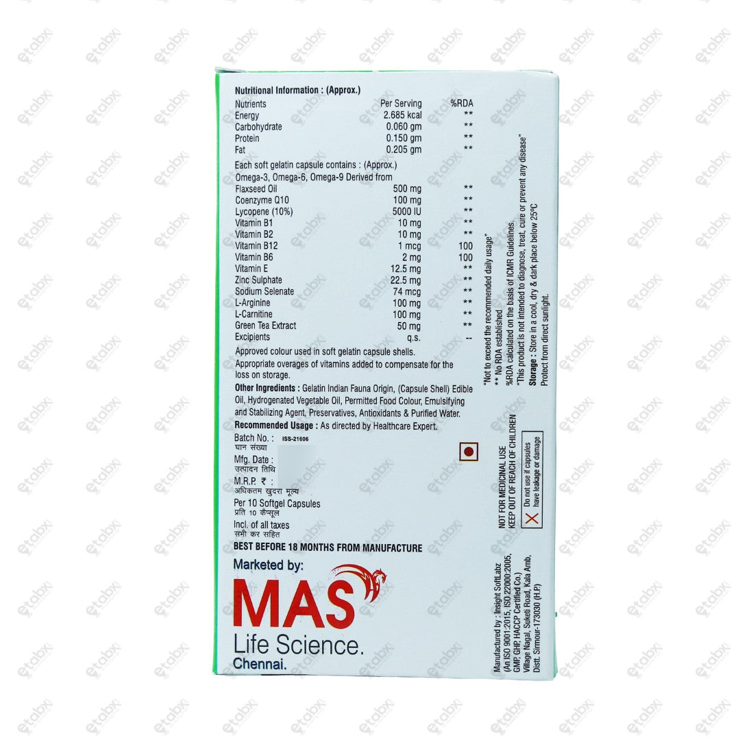 Vincomo LC Softgel Capsules 10's