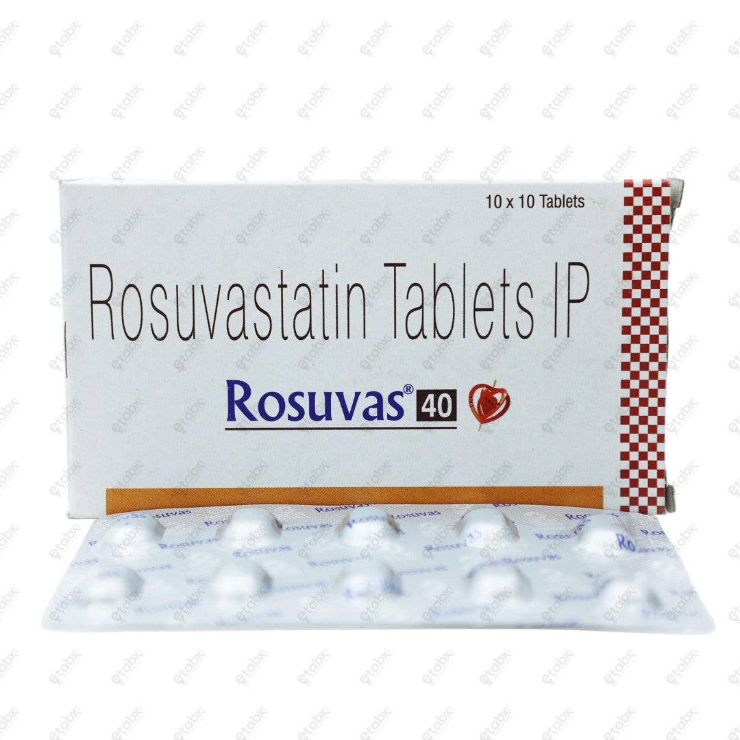 ROSUVAS 40 Tablet 10's