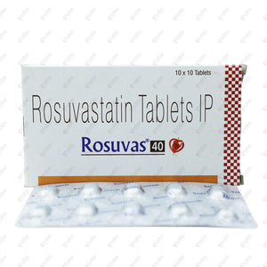 ROSUVAS 40 Tablet 10's