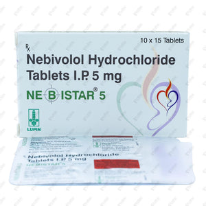 Nebistar 5mg Tablet 15's